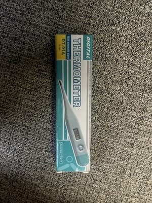 Digital Thermometer for Body Oral Armpit or Rectal LCD with Alarm Baby Safe - Thumbnail 2