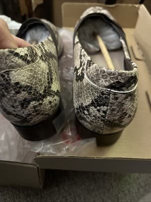 Womens Snakeskin flats Size 10 Clarks Shoes - Thumbnail 3