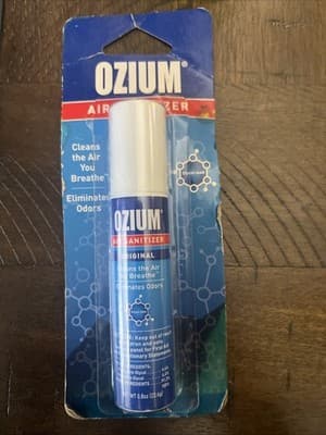 Clear Air Deodorizer 0.8 Oz Eliminates Smoke Odors Cleans Air Bacteria - Image 1