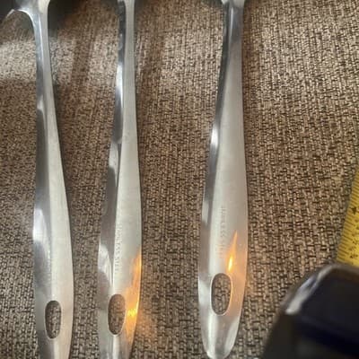 Slotted Stainless Steel Spatula Turner Flipper 12.5” Unbranded - Thumbnail 4