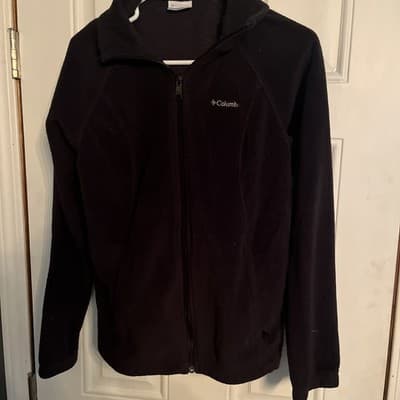 Columbia Women's Benton Springs Full Zip Fleece Jacket M - Black - Image 1