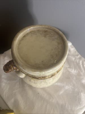 Burton & Burton Snowman Candle Holder Planter Ceramic, 5.5" Christmas Top Hat - Thumbnail 3