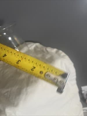 Glass Vase with Decorative Accents Size Medium 3.5” Diameter - Thumbnail 4