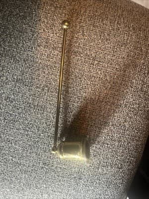 India Brass Candle Snuffer Swivel Head Ornate Handle Alter Quality Made in India - Thumbnail 3