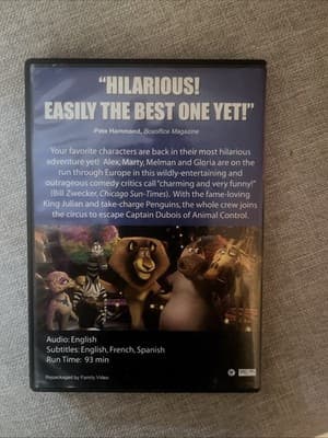 Madagascar 3: Europe's Most Wanted (DVD) - Thumbnail 3