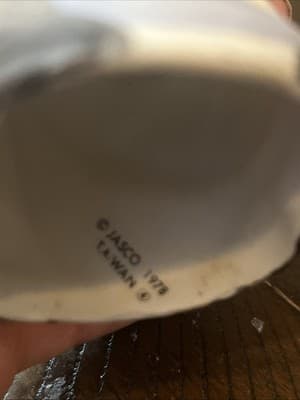 Vintage Naughty Choir Boy Jasco Merri-Bells Bisque Porcelain Figurine Bell - Thumbnail 3