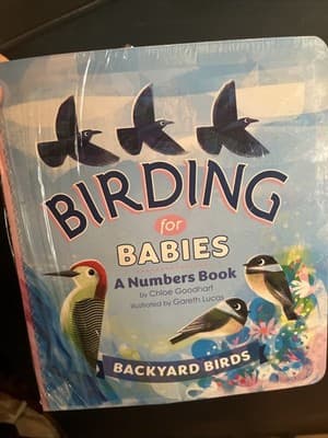 Birding for Babies Backyard Birds - A Numbers Book by Chloe Goodhart C10 - Image 1