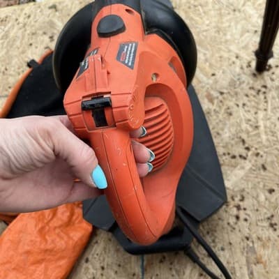 12A Electric 3-in-1 Leaf Blower Vacuum Mulcher 250MPH 400CFM with Bag - Thumbnail 7