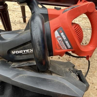 12A Electric 3-in-1 Leaf Blower Vacuum Mulcher 250MPH 400CFM with Bag - Thumbnail 2