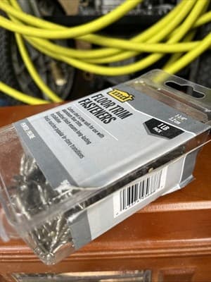 M-D 1-1/4" Floor Trim Fasteners 1 lb pack Pewter 95688 - Thumbnail 2