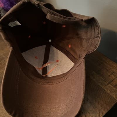 Cleveland Browns Hat Snapback NFL Football 🏈 Brown Orange Cap - Thumbnail 3