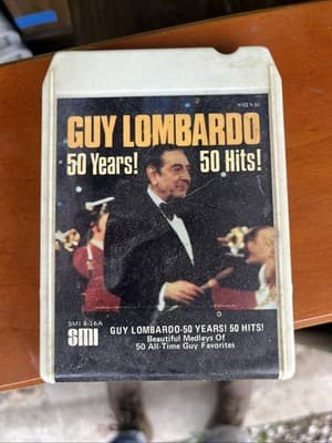 Guy Lombardo 50 Years 50 Hits 8 track tape - Image 1