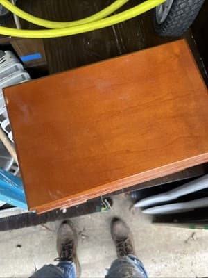 Mr Christmas Music in Motion Music Box Wooden With Power Supply - Thumbnail 4