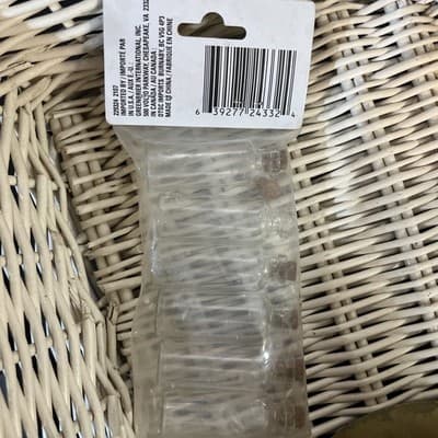 Crafter's Square Mini Glass Containers With Cork Lid .16 Fl Oz 5 mL 7 pieces - Thumbnail 2