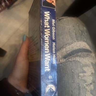 Paramount What Women Want VHS Comedy Romance Mel Gibson Helen Hunt 2000 - Thumbnail 3