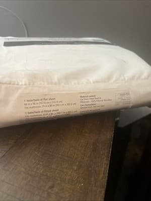 SOFT MICROFIBER SHEET SET White Twin/twin XL - Thumbnail 2