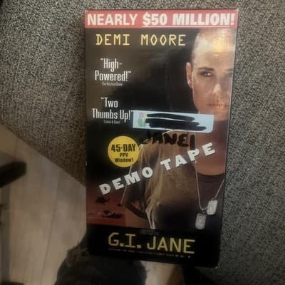 GI Jane VHS Demo Promo Screener Demi Moore - Image 1