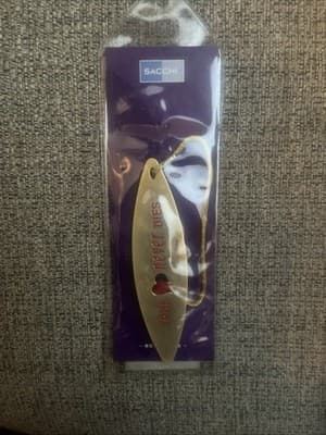 Sacchi Brand Metal Bookmark That Says True Love Never Dies By Arthur Coxe - Image 1