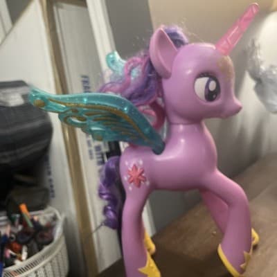 2013 My Little Pony PRINCESS TWILIGHT SPARKLE Huge Talking Singing Unicorn Light - Thumbnail 4