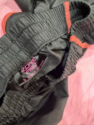 Women’s Size Small Black And Pink Athletic Shorts Zone Pro Brand - Thumbnail 3