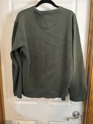 Old Navy Green Cotton Men’s Sweater Size Large - Thumbnail 3