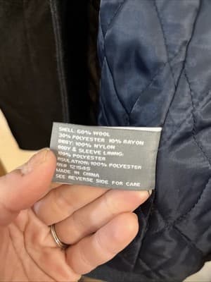 Women’s Size Large Michael Kors Charcoal Pea Cost With Puffy Liner NWT - Thumbnail 5