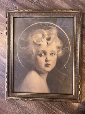 Vintage Portrait Of Light All Around - Image 1