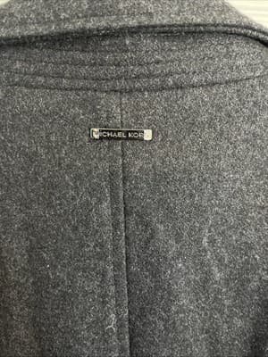 Women’s Size Large Michael Kors Charcoal Pea Cost With Puffy Liner NWT - Thumbnail 10