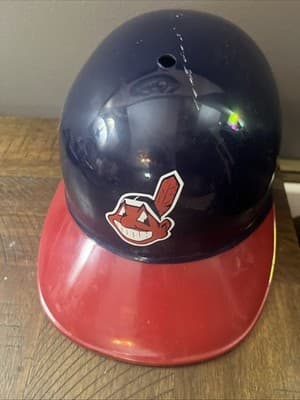 Cleveland Indians Baseball Helmet (Plastic) #25 Jim Thome MLB Chief Wahoo - Thumbnail 2