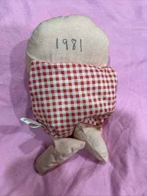 Vintage 1978 KNICKERBOCKER "LOVE ME" BEANBAG ZIGGY DOLL - Thumbnail 2