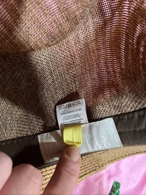 Stacy Adam’s Men’s Medium Sized Fadora Beige With Feathers Polyester - Thumbnail 4