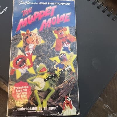 The Muppet Movie VHS 1999 Video Tape Vintage Jim Henson Puppets 80s Comedy Rare! - Image 1