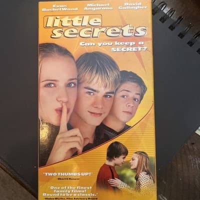 Little Secrets VHS 2003 Evan Rachel Wood Michael Angarano Vivica A Fox Family PG - Image 1