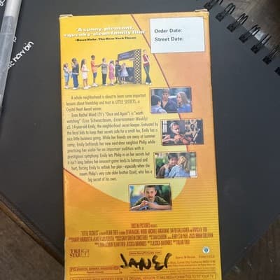 Little Secrets VHS 2003 Evan Rachel Wood Michael Angarano Vivica A Fox Family PG - Thumbnail 3