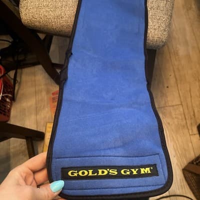 Gold's Gym Power Weightlifting Support Adjustable Belt With Pocket 40” - Thumbnail 5