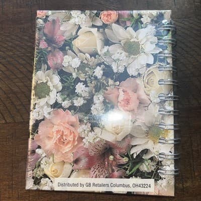 Vintage Once Upon A Rose Stationery Set – Spiral Notebook Address Book 2 Pencils - Thumbnail 2