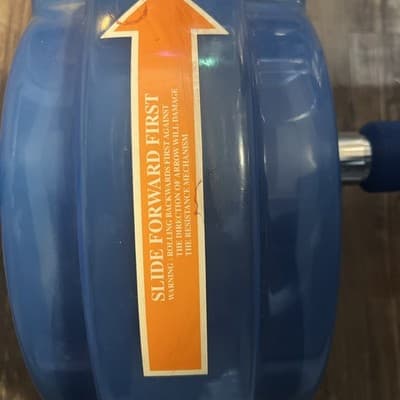 The Original AB SLIDE Abdominal Roller Exercise Workout Wheel, Vintage Exerciser - Thumbnail 2