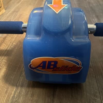 The Original AB SLIDE Abdominal Roller Exercise Workout Wheel, Vintage Exerciser - Thumbnail 3