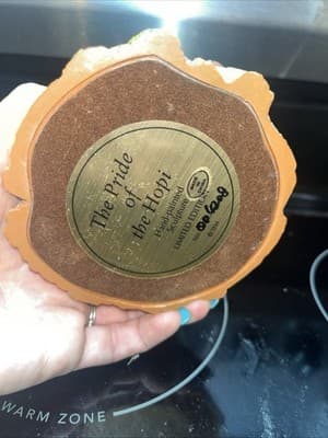 The Pride Of Hopi Collection Hand Painted Limited Edition Glass Globe Natives - Thumbnail 4