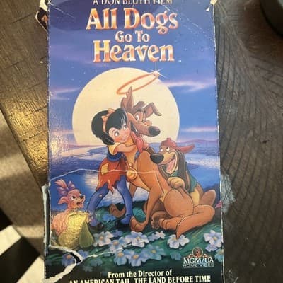 All Dogs Go to Heaven (VHS, 1994, Slipsleeve) - Image 1