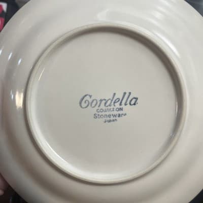 Cordella Bluet Stoneware Lot of 5 Saucer Plates 6" - Thumbnail 2