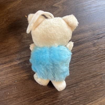 Ornament Plush Mini Bear Hanging Christmas Party Favor 3" Soft Backpack Keyring - Thumbnail 2