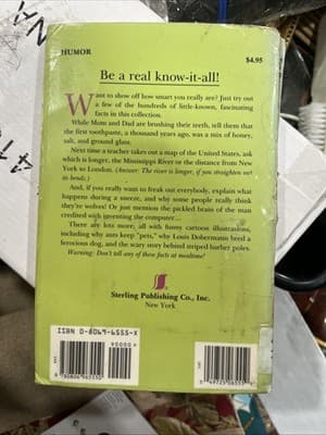 Funky, Freaky, Facts- Most People Dont Know - Paperback - VERY GOOD - Thumbnail 2