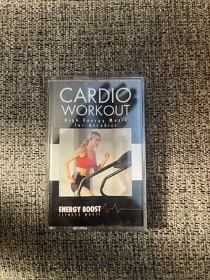Cardio Workout With High Energy Music For Aerobics Cassette Tape - Image 1
