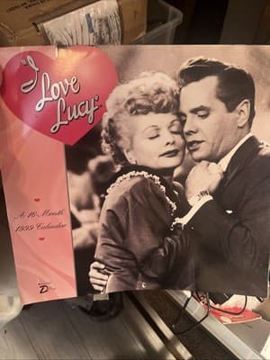 Cal 99 I Love Lucy Calendar (1998, Paperback) - Image 1