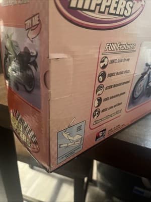 Toy State Industrial Kawasaki Motorcycle Ninja Red Road Rippers ZX-10R Wheelie - Thumbnail 6