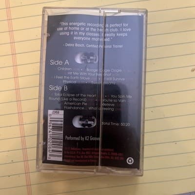 Cardio Workout With High Energy Music For Aerobics Cassette Tape - Thumbnail 2