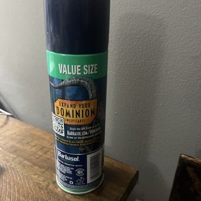 One (1) Jurassic World Dominion BARBASOL Aloe VELOCIRAPTOR Limited 10.5oz Can - Thumbnail 2