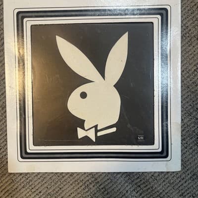 Vintage Carnival Prize Picture Playboy 6”x 6” Square Cardboard 2001 - Image 1
