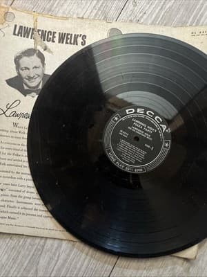 Lawrence Welk's Polka Party (1950) Decca – DL 8213 Vinyl, LP, Album, US